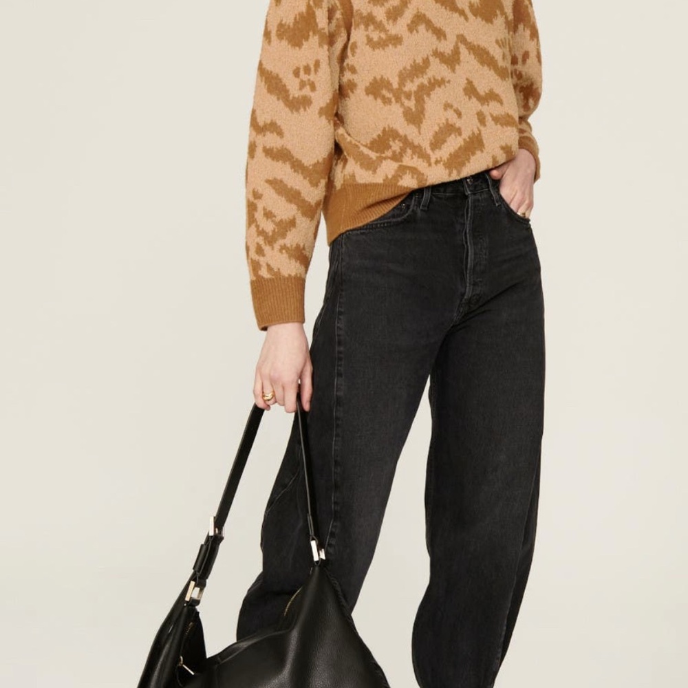 Brown Patterned Sweater - Picture 2 of 9